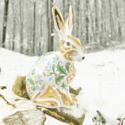 Royal Crown Derby Royal Crown Derby Figurines|Winter Hare