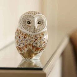 Royal Crown Derby Home Accents|Royal Crown Derby Figurines|Winter Owl