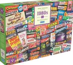 Games & Puzzles|1980's Sweet Memories 1000 Piece Puzzle