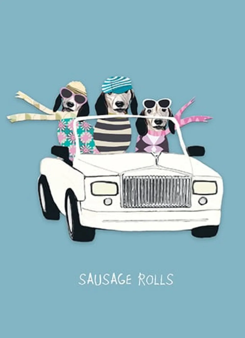 Greeting Cards|Sausage Rolls Greeting Card