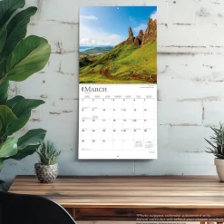 Calendars|Scotland 2026 Square Wall Calendar