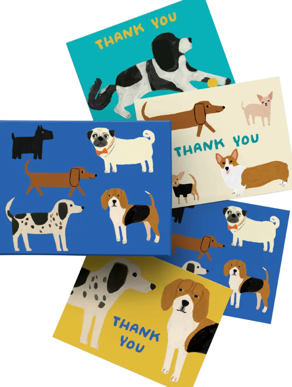 Boxed Cards|Shaggy Dogs Boxed Notecards
