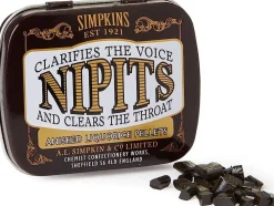 Sweets|Simpkins Nipits Pure Liquorice Pellets