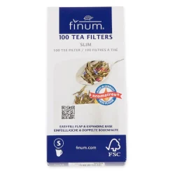Strainers, Infusers & Spoons|Slim Flip Tea Filters (100 count)