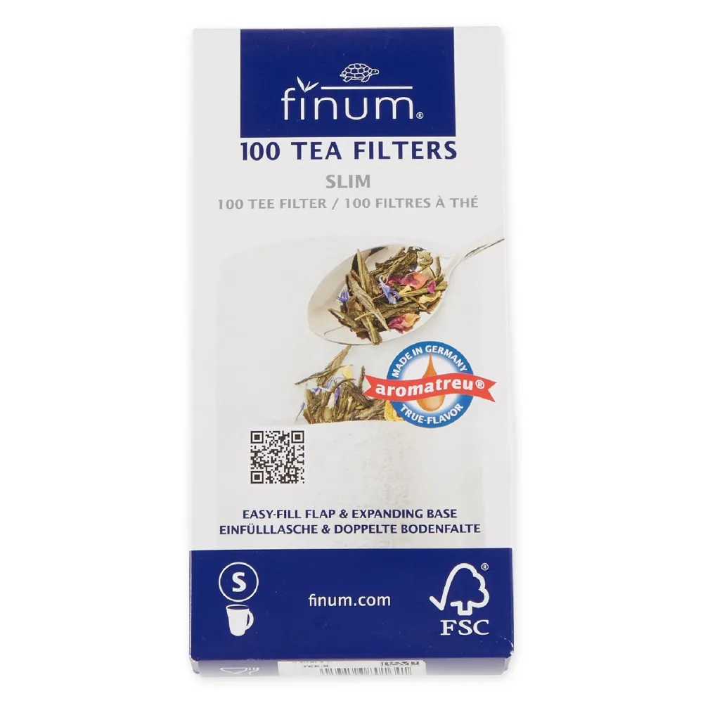 Strainers, Infusers & Spoons|Slim Flip Tea Filters (100 count)