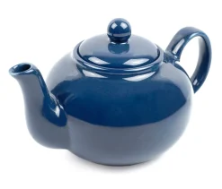 Teapots|Small Stoneware Teapot, Blue