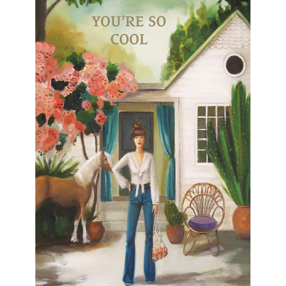 Greeting Cards|So Cool Pony Greeting Card