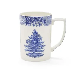 Spode Assorted Mugs|Blue Italian Christmas Tree Mug