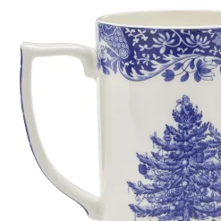 Spode Assorted Mugs|Blue Italian Christmas Tree Mug