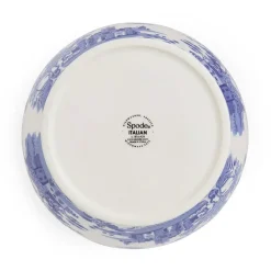 Spode Vases|Blue Italian Gothic Castle Vase
