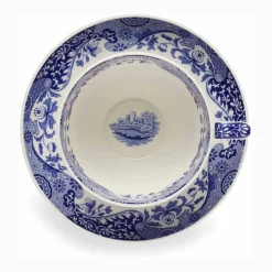 Spode Teacups & Saucers|Assorted Mugs|Blue Italian Jumbo Breakfast Cup & Saucer