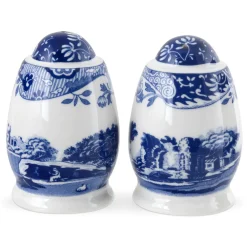 Spode Kitchen Tools|Blue Italian Salt & Pepper Set