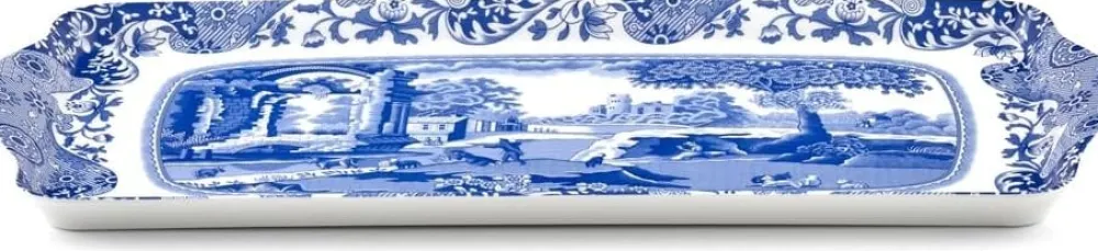 Spode Trays|Tea Trays|Blue Italian Small Tray