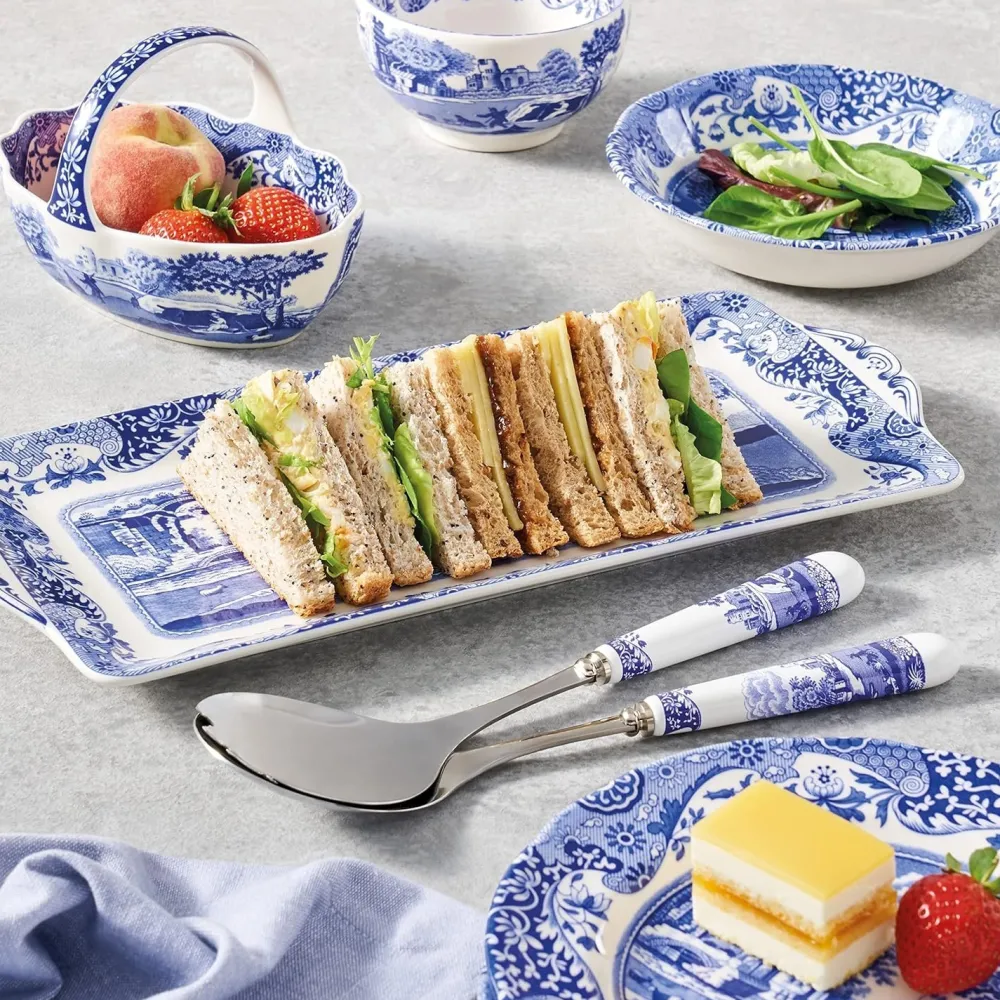 Spode Trays|Tea Trays|Blue Italian Small Tray