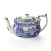 Spode Teapots|Blue Italian Teapot