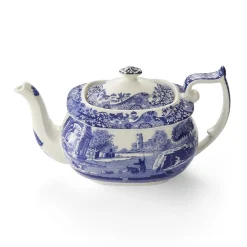 Spode Teapots|Blue Italian Teapot