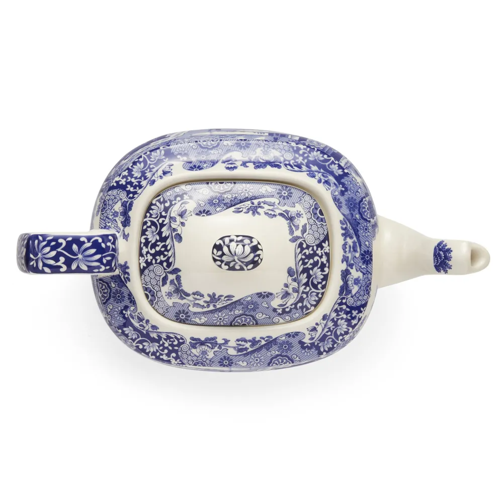 Spode Teapots|Blue Italian Teapot