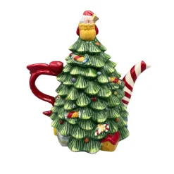 Spode Teapots|Christmas Tree Figural Teapot (250th Anniversary)