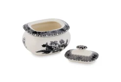 Spode Creamers & Sugar Bowls|Heritage Covered Sugar Bowl (Camilla)