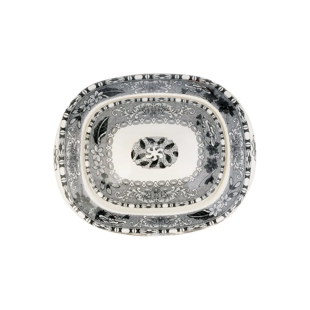Spode Creamers & Sugar Bowls|Heritage Covered Sugar Bowl (Camilla)