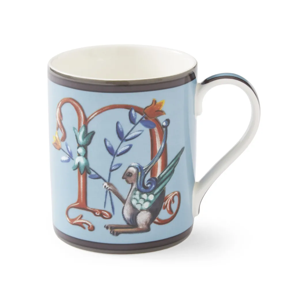 Spode Assorted Mugs|Kit Kemp Alphabet Mug N