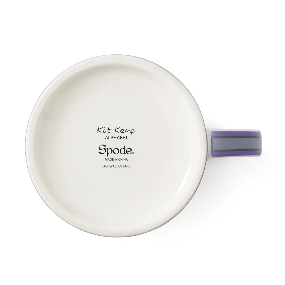 Spode Assorted Mugs|Kit Kemp Alphabet Mug P