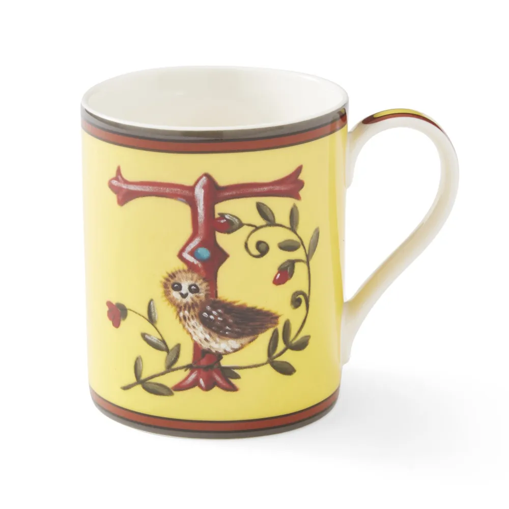 Spode Assorted Mugs|Kit Kemp Alphabet Mug T