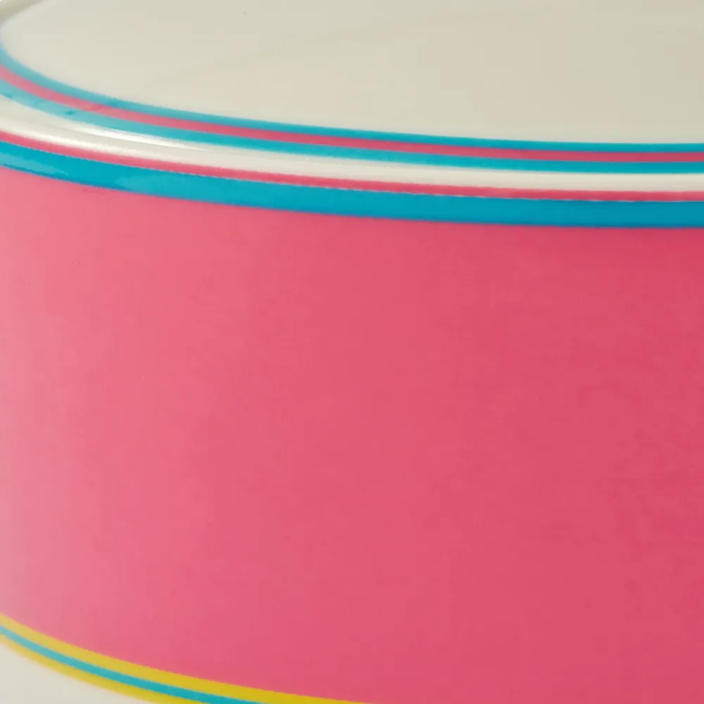 Spode Creamers & Sugar Bowls|Kit Kemp Calypso Pink Covered Sugar Bowl