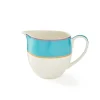 Spode Creamers & Sugar Bowls|Kit Kemp Calypso Turquoise Cream Jug