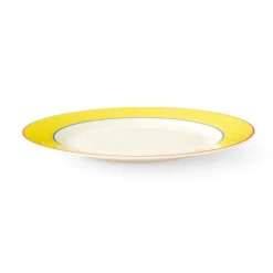 Spode Serving Plates|Kit Kemp Calypso Yellow Charger Serving Plate