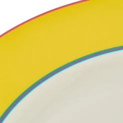 Spode Serving Plates|Kit Kemp Calypso Yellow Charger Serving Plate