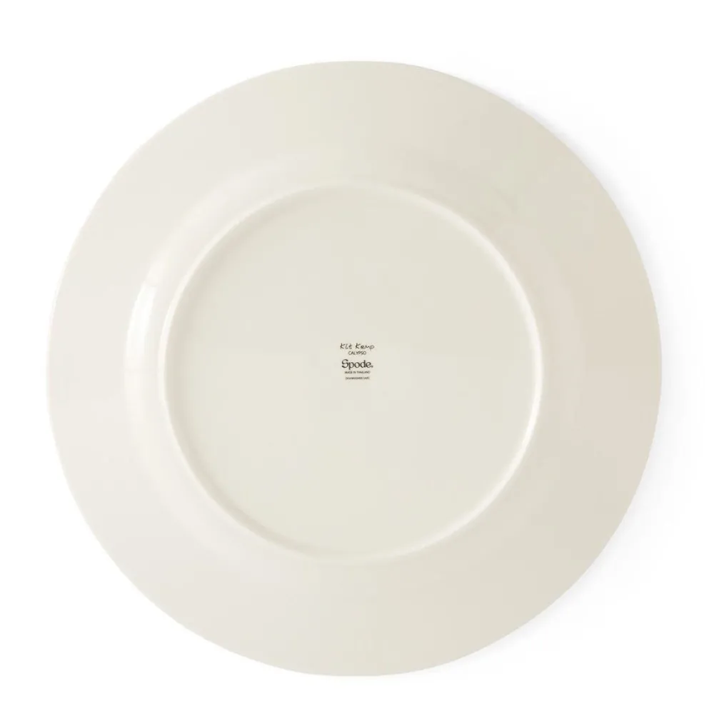 Spode Serving Plates|Kit Kemp Calypso Yellow Charger Serving Plate
