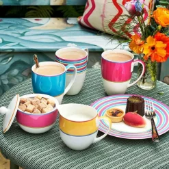 Spode Creamers & Sugar Bowls|Kit Kemp Calypso Yellow Cream Jug 12oz