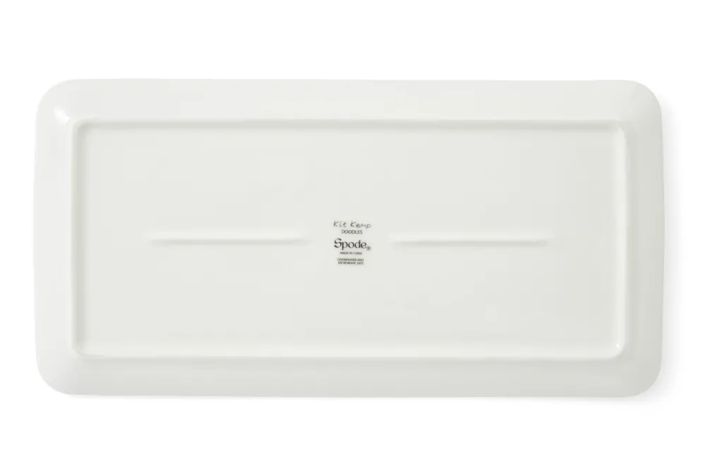 Spode Serving Plates|Kit Kemp Doodles Sandwich Platter