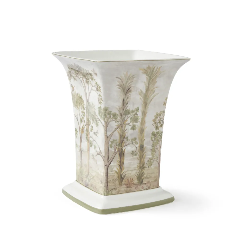 Spode Vases|Kit Kemp Tall Trees Square Vase