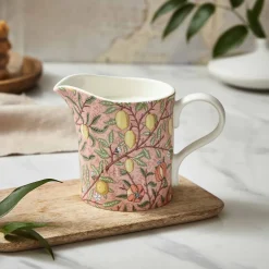 Spode Creamers & Sugar Bowls|Morris & Co. Fruit Milk Jug