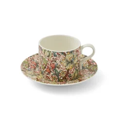 Spode Teacups & Saucers|Morris & Co. Golden Lily Teacup & Saucer