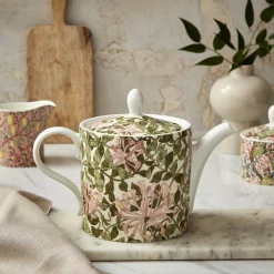Spode Teapots|Morris & Co. Honeysuckle Teapot