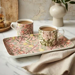 Spode Assorted Mugs|Morris & Co. Mug Set (Fruit & Honeysuckle)