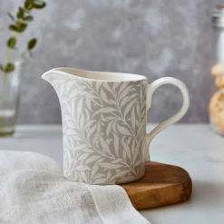 Spode Creamers & Sugar Bowls|Pure Morris Willow Bough Cream Jug