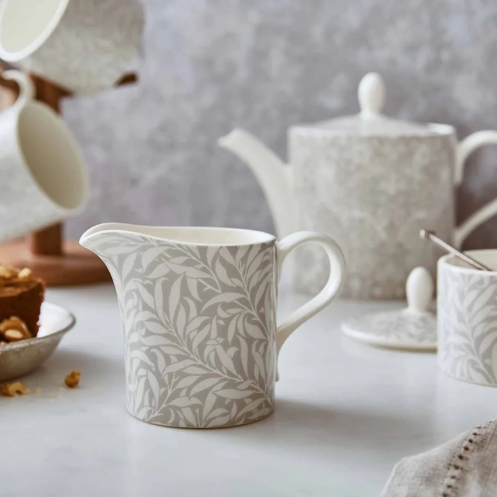 Spode Creamers & Sugar Bowls|Pure Morris Willow Bough Cream Jug