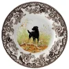 Spode Tea Plates|Woodland Salad Plate (Black Labrador Retriever)