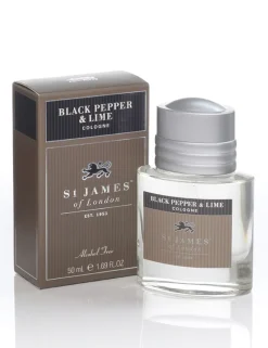St. James of London Men's Fragrance|Black Pepper & Lime Cologne