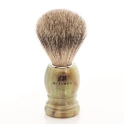 St. James of London Shaving Brushes|Malachite Super Badger Shaving Brush