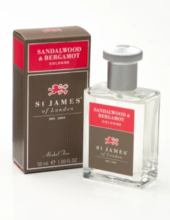 St. James of London Men's Fragrance|Sandalwood & Bergamot Cologne