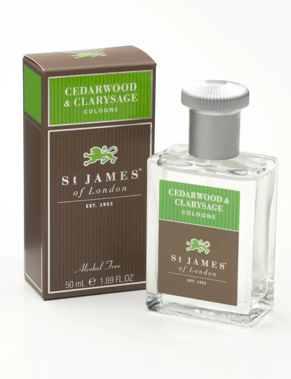 St. James of London Men's Fragrance|Cedarwood & Clarysage Cologne 50ml