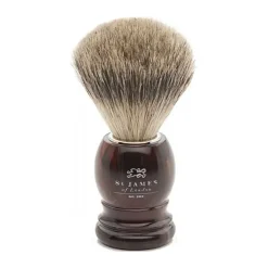 St. James of London Shaving Brushes|Tortoise Super Badger Shaving Brush
