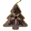 St. Nicolas St. Nicolas Ornaments|Light Purple Velvet Tree Ornament