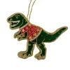 St. Nicolas St. Nicolas Ornaments|T Rex in a Jumper Ornament