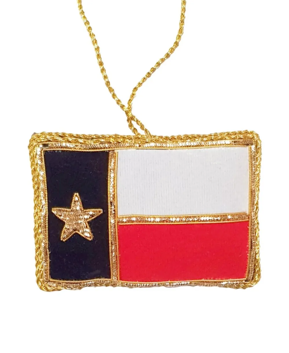 St. Nicolas St. Nicolas Ornaments|Texas Flag Ornament